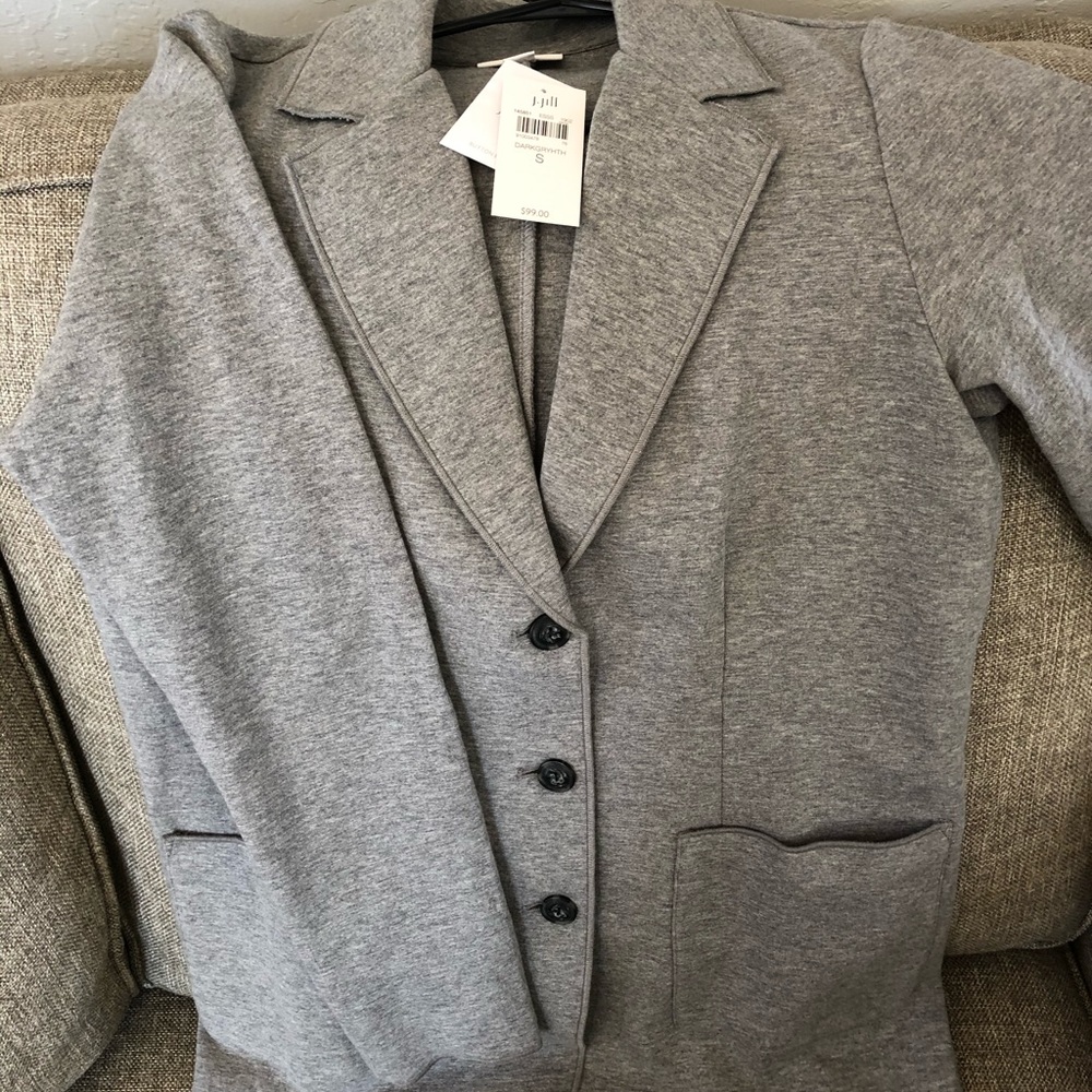 J. Jill Women’s Gray Blazer Jacket (New)